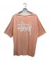 stussy (ステューシー) グラフィックロゴTシャツ ピンク サイズ:XL：4000円