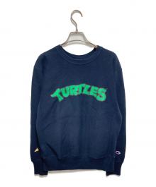 Champion REVERSE WEAVE×バットマン（チャンピオン リバース ウィーブ×バットマン）の古着「コラボスウェット」｜ネイビー