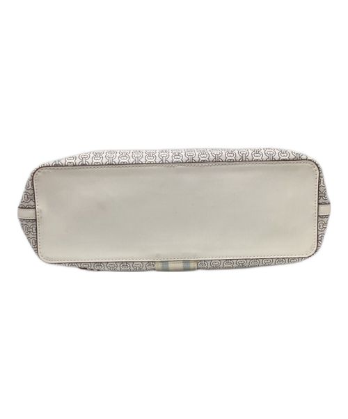 TORY BURCH（トリーバーチ）TORY BURCH (トリーバーチ) ジェミニアップリケ2wayショルダーバッグ ホワイトの古着・服飾アイテム