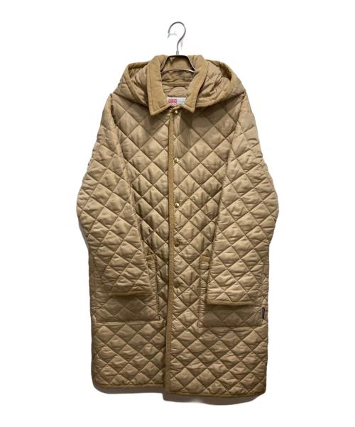 Traditional Weatherwear（トラディショナルウェザーウェア）Traditional Weatherwear (トラディショナルウェザーウェア) キルティングコート ベージュ サイズ:36の古着・服飾アイテム