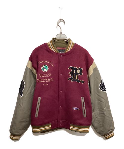 LMC（エルエムシー）LMC (エルエムシー) スタジャン ボルドー サイズ:Ｌの古着・服飾アイテム