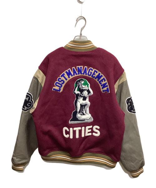 LMC（エルエムシー）LMC (エルエムシー) スタジャン ボルドー サイズ:Ｌの古着・服飾アイテム