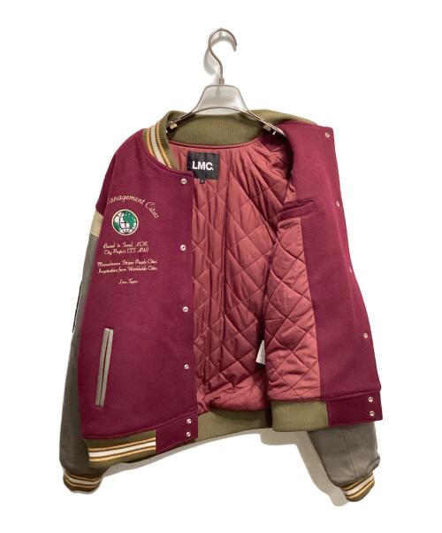 LMC（エルエムシー）LMC (エルエムシー) スタジャン ボルドー サイズ:Ｌの古着・服飾アイテム