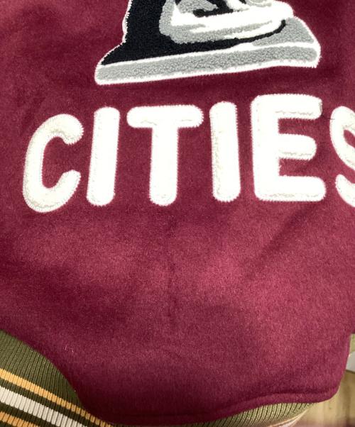 LMC（エルエムシー）LMC (エルエムシー) スタジャン ボルドー サイズ:Ｌの古着・服飾アイテム