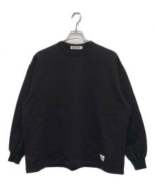 COOTIE PRODUCTIONS（クーティープロダクツ）の古着「N/C Terry Sweat Crew/23AW」｜ブラック