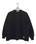 COOTIE PRODUCTIONS（クーティープロダクツ）の古着「N/C Terry Sweat Crew/23AW」｜ブラック