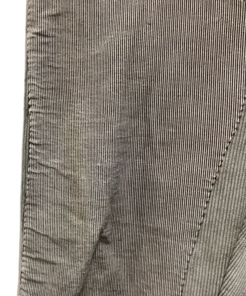 LE COPAIN DU CENTRE（ラ・コパン）LE COPAIN DU CENTRE (ラ・コパン) フレンチワーク コーデュロイパンツ グレー サイズ:不明の古着・服飾アイテム