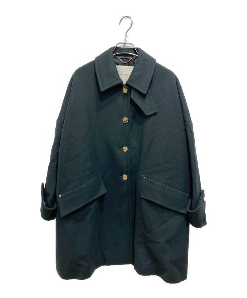 MACKINTOSH（マッキントッシュ）MACKINTOSH (マッキントッシュ) HUMBIE W/GLD BT/金釦/スタンドカラー ネイビー サイズ:Mの古着・服飾アイテム