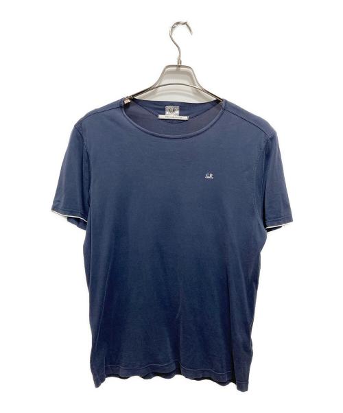 C.P COMPANY（シーピーカンパニー）C.P COMPANY (シーピーカンパニー) ロゴＴシャツ パープル サイズ:Mの古着・服飾アイテム