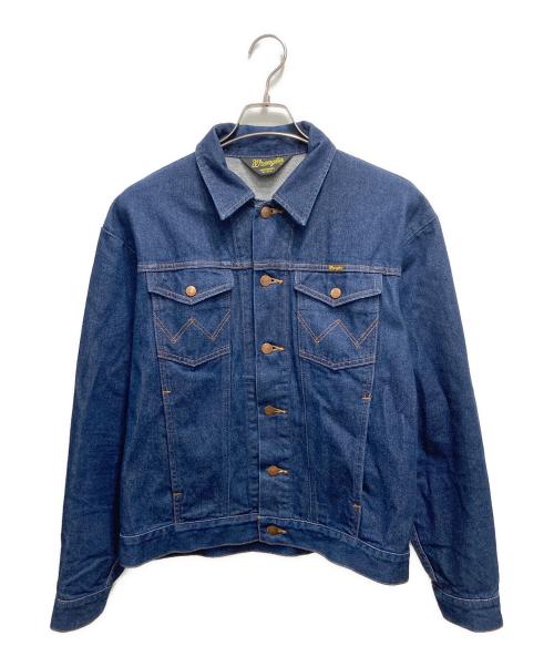 Wrangler（ラングラー）Wrangler (ラングラー) TRUCKER JACKET  インディゴ サイズ:Mの古着・服飾アイテム