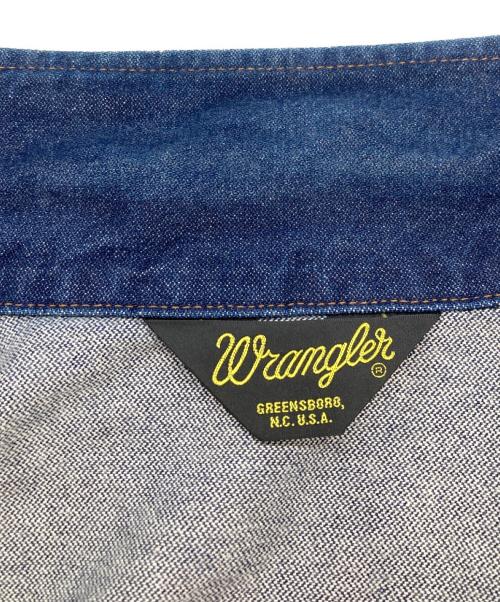 Wrangler（ラングラー）Wrangler (ラングラー) TRUCKER JACKET  インディゴ サイズ:Mの古着・服飾アイテム