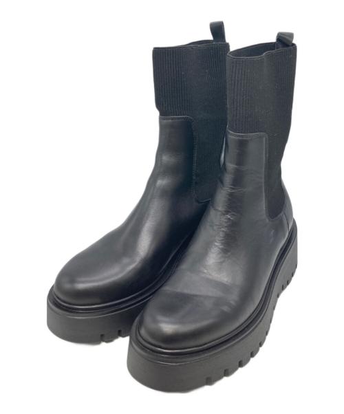 PLAIN PEOPLE（プレインピープル）PLAIN PEOPLE (プレインピープル) サイドゴアブーツ ブラック サイズ:2の古着・服飾アイテム