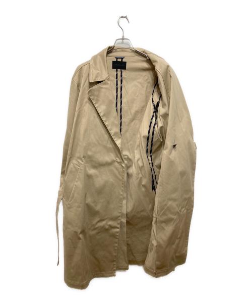 Junhashimoto（ジュンハシモト）Junhashimoto (ジュンハシモト) ストレッチタイロッケンコート ベージュ サイズ:4の古着・服飾アイテム