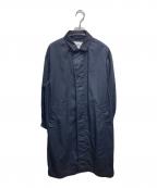 universal tissuユニバーサルティシュ）の古着「ナイロンタスラン フライフロントコート」｜ネイビー
