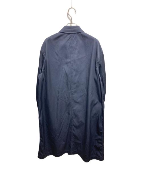 universal tissu（ユニバーサルティシュ）universal tissu (ユニバーサルティシュ) ナイロンタスラン フライフロントコート ネイビー サイズ:FREEの古着・服飾アイテム
