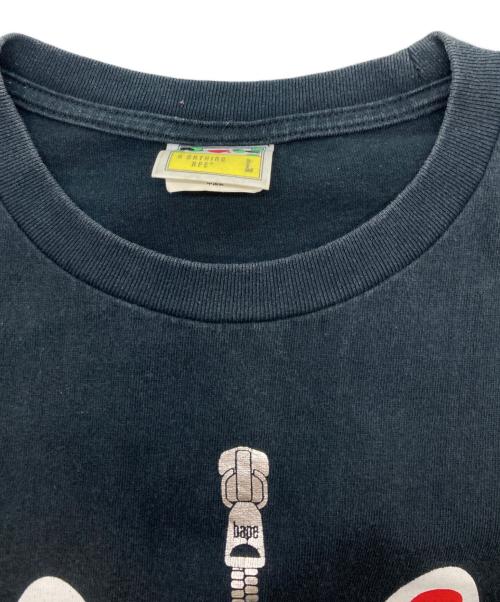 A BATHING APE（ア ベイシング エイプ）A BATHING APE (ア ベイシング エイプ) シャークプリントTシャツ ブラック サイズ:Lの古着・服飾アイテム