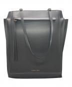 CHARLES & KEITHチャールズアンドキース）の古着「ジオメトリックトートバッグ」｜ブラック