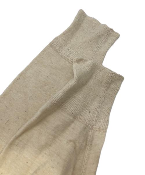 French Army（フレンチアーミー）French Army (フレンチアーミー) ヴィンテージヘンリーネックカットソー ベージュ サイズ:5の古着・服飾アイテム