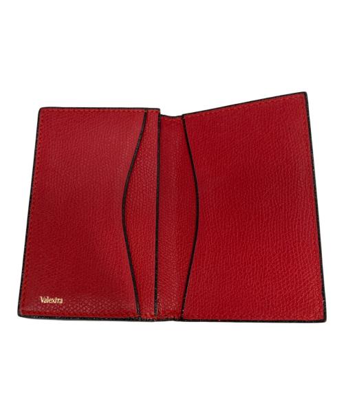 Valextra（ヴァレクストラ）Valextra (ヴァレクストラ) 名刺カードケース レッド サイズ:-の古着・服飾アイテム