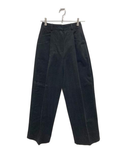 OHOTORO（オオトロ）OHOTORO (オオトロ) Pot Tapered Corduroy Pant ブラック サイズ:Sの古着・服飾アイテム