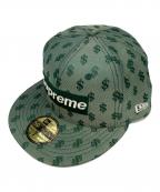 SUPREME×New Eraシュプリーム×ニューエラ）の古着「18ss × New Era Monogram Box Logo Cap」｜グリーン
