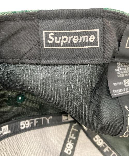 SUPREME（シュプリーム）SUPREME (シュプリーム) New Era (ニューエラ) 18ss × New Era Monogram Box Logo Cap グリーン サイズ:-の古着・服飾アイテム
