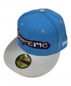SUPREME×New Eraシュプリーム×ニューエラ）の古着「Gonz Logo New Era cap」｜スカイブルー