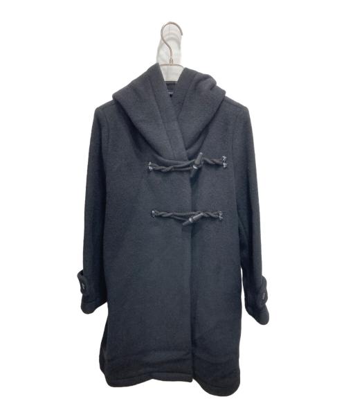 mizuiro-ind（ミズイロインド）mizuiro-ind (ミズイロインド) ウールダッフルコート ブラック サイズ:不明の古着・服飾アイテム