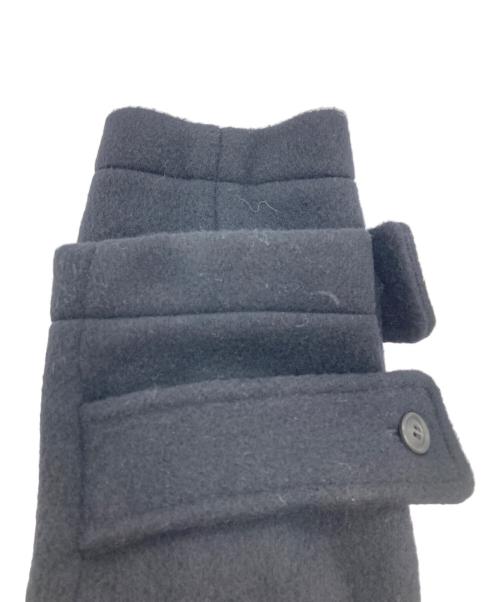 mizuiro-ind（ミズイロインド）mizuiro-ind (ミズイロインド) ウールダッフルコート ブラック サイズ:不明の古着・服飾アイテム