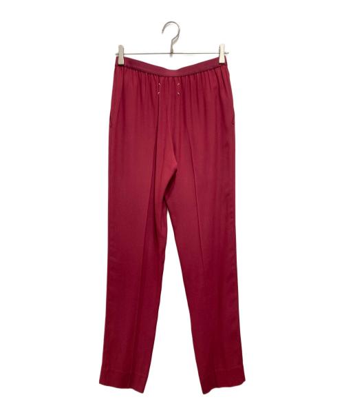 Maison Margiela（メゾンマルジェラ）Maison Margiela (メゾンマルジェラ) イージーパンツ レッド サイズ:40の古着・服飾アイテム