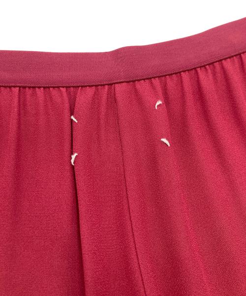 Maison Margiela（メゾンマルジェラ）Maison Margiela (メゾンマルジェラ) イージーパンツ レッド サイズ:40の古着・服飾アイテム