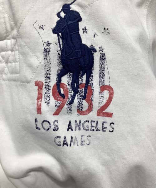 POLO RALPH LAUREN（ポロ・ラルフローレン）POLO RALPH LAUREN (ポロ・ラルフローレン) ポロシャツ ホワイト サイズ:Ⅿの古着・服飾アイテム
