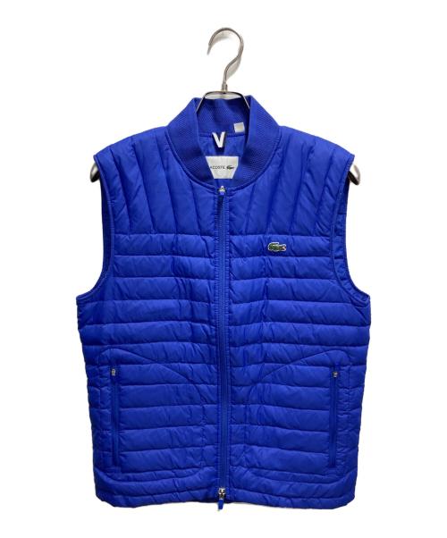 LACOSTE（ラコステ）LACOSTE (ラコステ) ダウンベスト ブルー サイズ:Mの古着・服飾アイテム