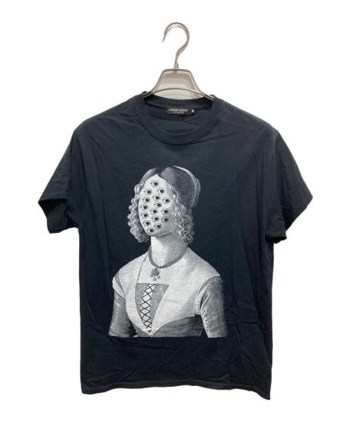 UNDERCOVER（アンダーカバー）UNDERCOVER (アンダーカバー) 復刻アイズフェイス Tシャツ／EYES FACE T-SHIRT ブラック サイズ:Mの古着・服飾アイテム