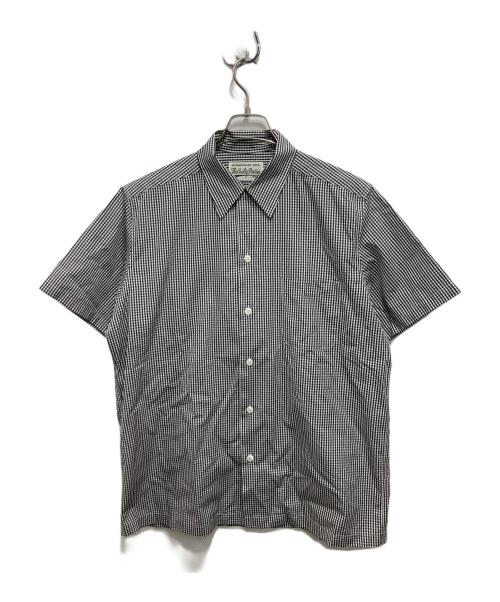 WACKO MARIA（ワコマリア）WACKO MARIA (ワコマリア) ギンガムチェック オープンカラーシャツ ブラック サイズ:Lの古着・服飾アイテム