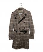 TOMORROW LAND PILGRIMトゥモローランド ピルグリム）の古着「ウールカシミヤブレンドコート」｜ブラウン