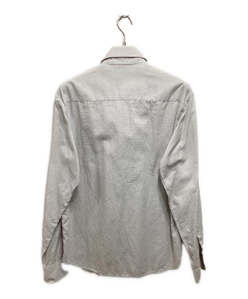 VERSACE JEANS COUTURE（ヴェルサーチ ジーンズクチュール）VERSACE JEANS COUTURE (ヴェルサーチ ジーンズクチュール) ワンポイントシャツ グレー サイズ:Lの古着・服飾アイテム