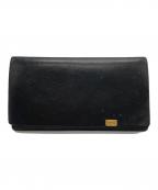 所作 shosaショサ）の古着「オーロラロングウォレット長財布」｜ブラック