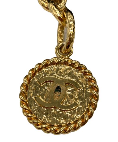 CHANEL（シャネル）CHANEL (シャネル) キャビアスキンココマークトートバッグ ブラックの古着・服飾アイテム