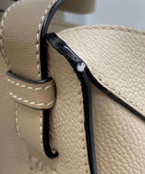 LOEWE（ロエベ）LOEWE (ロエベ) ハンモックバッグ スモール ベージュの古着・服飾アイテム