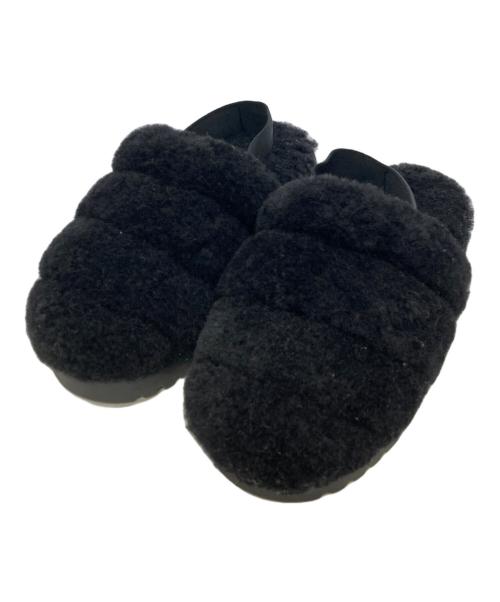 UGG（アグ）UGG (アグ) ボアミュール ブラック サイズ:23ｃｍの古着・服飾アイテム