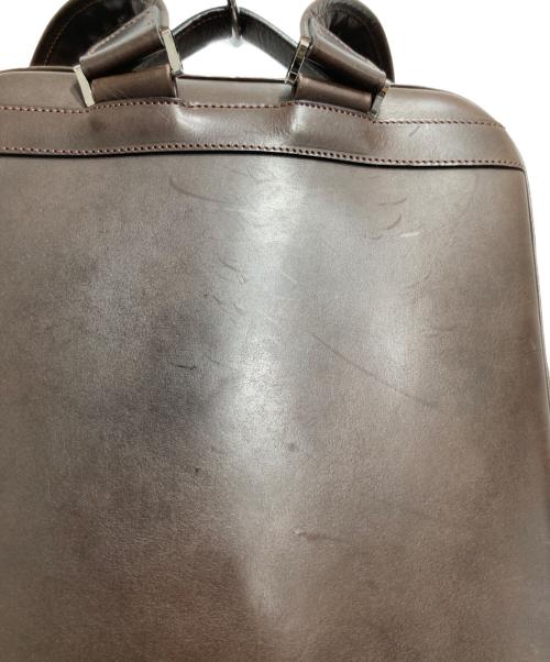 万双（マンソウ）万双 (マンソウ) 双鞣和地 ビジネスリュック ブラウン サイズ:-の古着・服飾アイテム