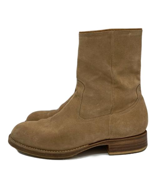 nonnative（ノンネイティブ）nonnative (ノンネイティブ) ランチャージップアップブーツ ベージュ サイズ:8.5の古着・服飾アイテム