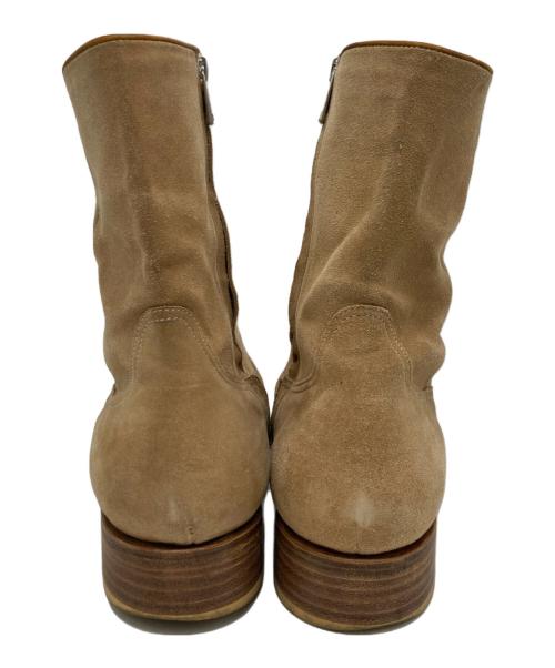 nonnative（ノンネイティブ）nonnative (ノンネイティブ) ランチャージップアップブーツ ベージュ サイズ:8.5の古着・服飾アイテム