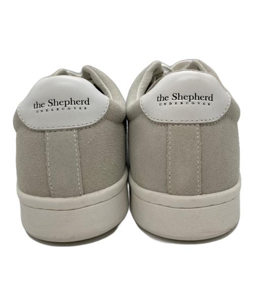 UNDERCOVER（アンダーカバー）UNDERCOVER (アンダーカバー) Sheep刺繍レザースニーカー グレー サイズ:XLの古着・服飾アイテム