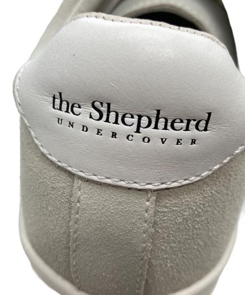 UNDERCOVER（アンダーカバー）UNDERCOVER (アンダーカバー) Sheep刺繍レザースニーカー グレー サイズ:XLの古着・服飾アイテム
