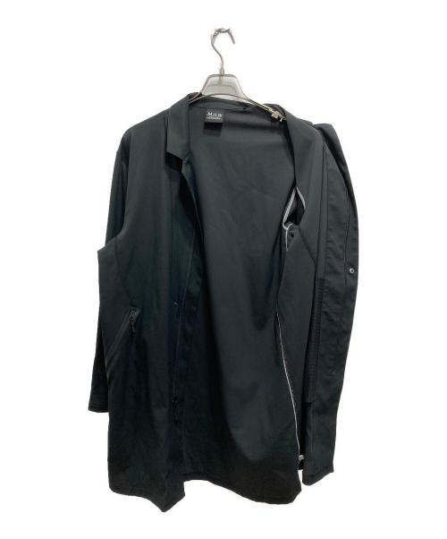 N.HOOLYWOOD（エヌ ハリウッド）N.HOOLYWOOD (エヌ ハリウッド) MOUNTAIN HARD WEAR (マウンテンハードウェア) テックコート／City Dwellers Coat ブラック サイズ:Mの古着・服飾アイテム