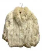 SAGA FOXサガフォックス）の古着「フォックスファーコート」｜ベージュ
