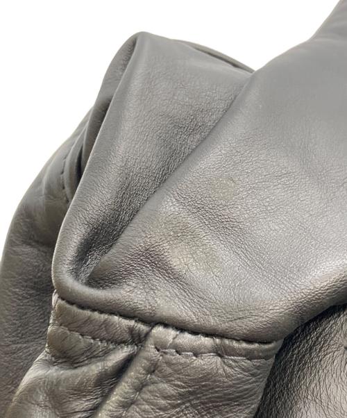 Schott（ショット）Schott (ショット) シングルレザージャケット/641xx ブラック サイズ:38の古着・服飾アイテム