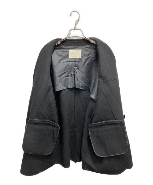 uncrave（アンクレイヴ）uncrave (アンクレイヴ) スタイリスト金子綾コラボ リバー ジャケットコート ブラック サイズ:2の古着・服飾アイテム